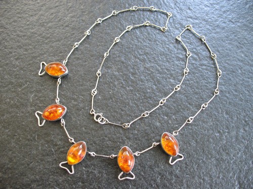 Collana argento 835 terra - , di