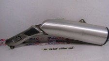 Terminale scarico sx Muffler left Suzuki V Strom DL 1000 02 12