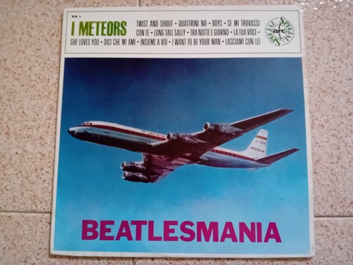 Meteors beatlesmania lp - beatlesmania,