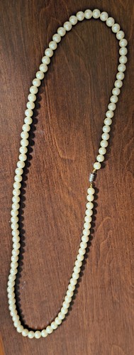 Collana con filo perle - collana,