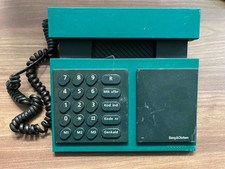 Telefono fisso da scrivania verde Beocom 600 B&O Bang and Olufsen anni 80...