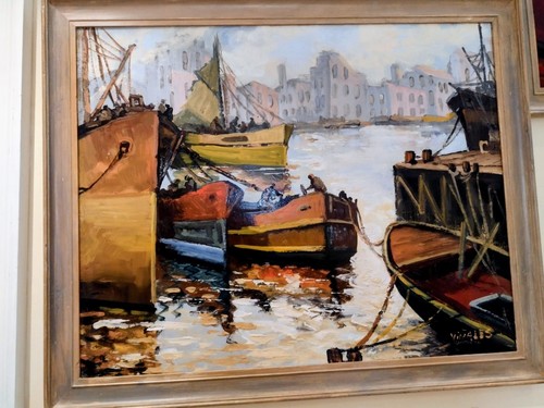Dipinti olio scena - dipinti,
