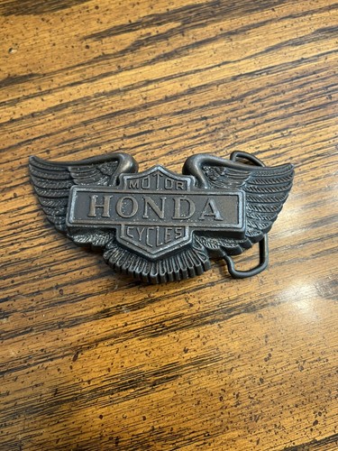Fibbia cintura logo ala honda - fibbia,