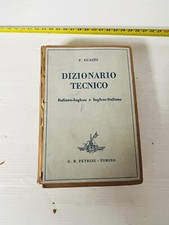 dizionario tecnico P. guazzo