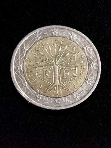 Moneda francia 2002 - francia,