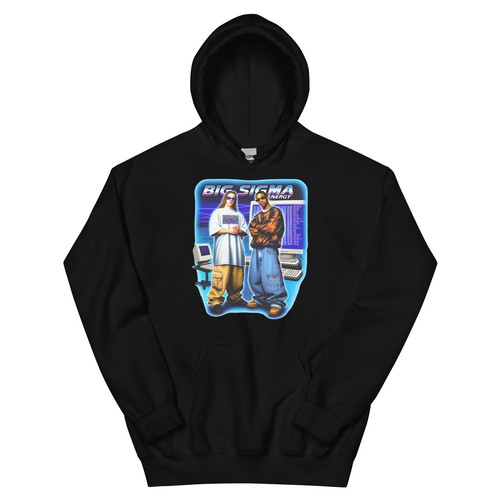 Felpa con cappuccio big - cappuccio,