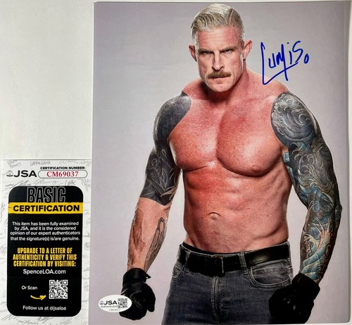 Foto firmata dexter lumis wwe - lumis,