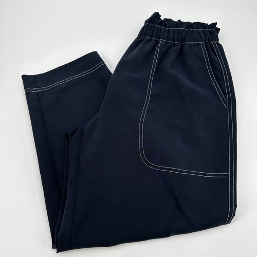 Pantaloni modal zara - blu, navy