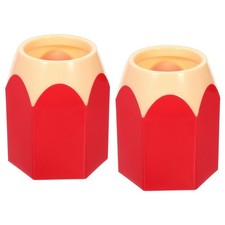 Pencil holder, 2pcs plastic