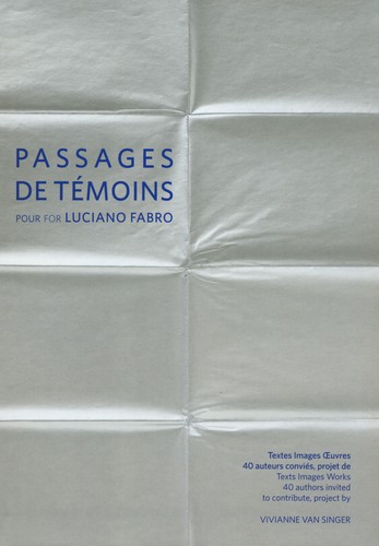 Passages témoins pour for - passages,