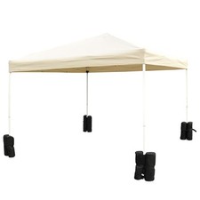 Outsunny Set 4 Pesi per Gazebo