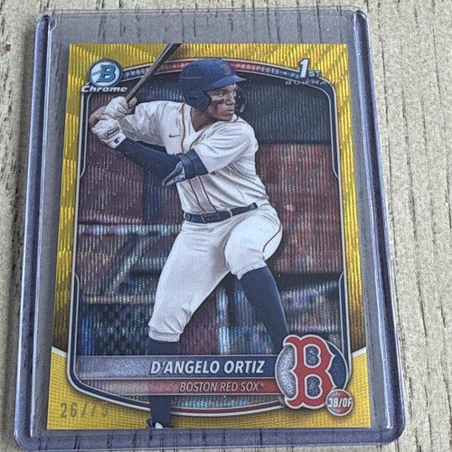 Bowman 2025 chrome prospects - chrome,