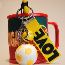  5 Pcs Porte Clé Football
