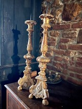 Coppia di antichi candelieri