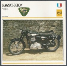 EDITO SERVICE S A CLASSIC MOTORCYCLES-1956-MAGNAT-DEBON-500 C4SO