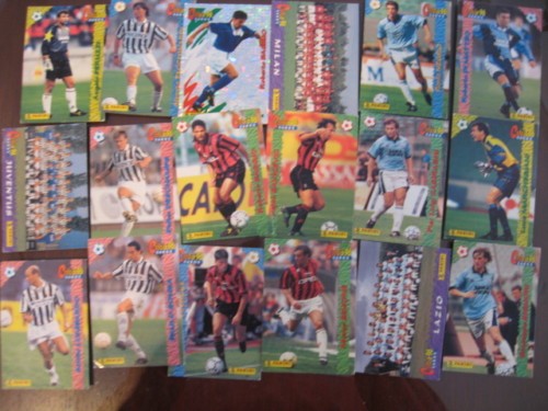 Calcio card panini varie - panini,