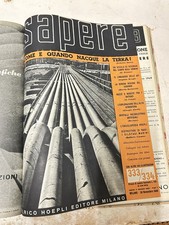 SAPERE VECCHIA RIVISTA OLD