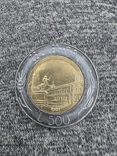 Moneta Repubblica Italiana L.500 Ottime Condizioni