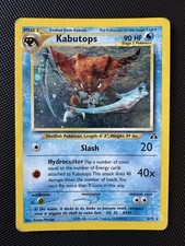 Kabutops 6/75 Holo Rare Neo