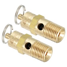 1/4 Maschio NPT Sicurezza Valvola,2pz per Aria Compressore,150PSI Pressione
