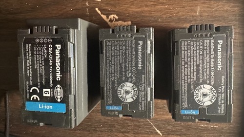 Panasonic genuine batteries