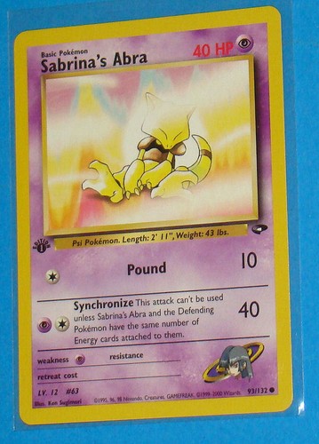 Sabrina abra 132 ex - abra, 93/132