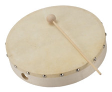 Tamburello Pelle Naturale e