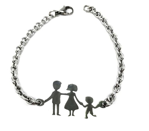 Gioiello bracciale famiglia - gioiello,