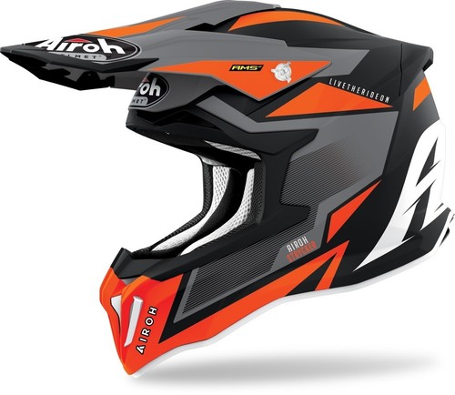 Casco fibra cross enduro airoh - fibra,