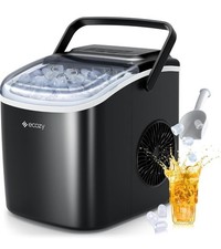 Macchina per il ghiaccio, macchina per il ghiaccio portatile, 9 cubetti di ghiaccio in 6 minuti, 12 kg in 24 ore...