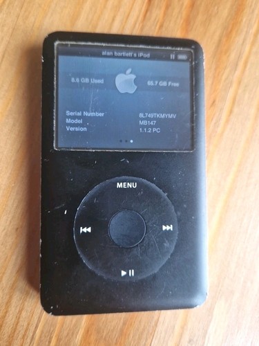 Apple ipod classic - 80, gb