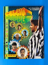 ALBUM CALCIO COPPE 1997-1998 97-98 PANINI COMPLETO FIGURINE DEL PIERO-ZIDANE