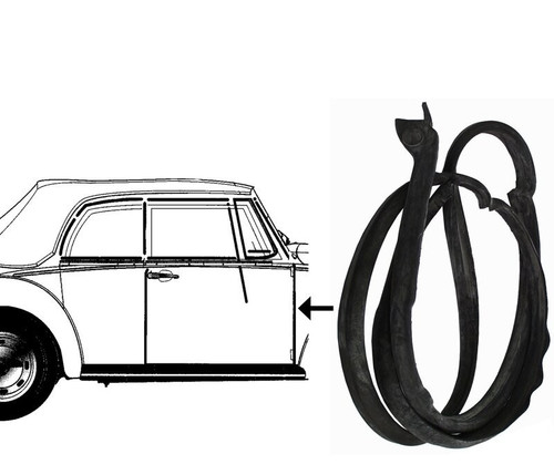 Guarnizione porta vw - guarnizione,
