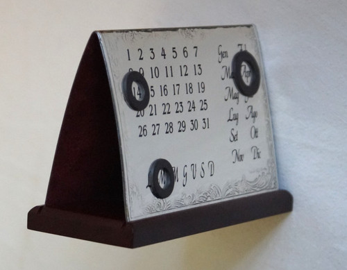 Calendario perpetuo tavolo - calendario, da
