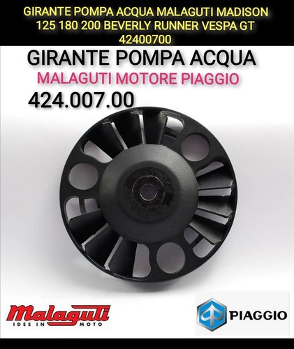 Girante pompa acqua - girante, malaguti
