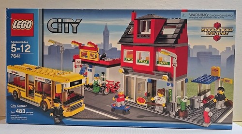 Lego city corner 7641 fermata - lego,