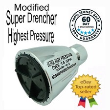 Soffione Doccia Super Ultra Alta Pressione Oltre 14GPM Flusso Abbondante S3 Drencher
