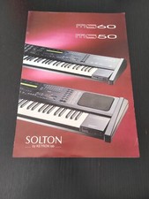 VINTAGE PROFESSIONAL SOLTON MS60 50 KETRON TASTIERA SYNTHESIZER 1990's ANNI 90