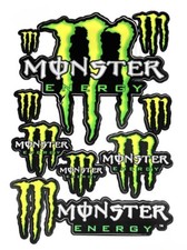 Foglio adesivo kit red bull moto Energy Lattina Graffio Suzuki Honda Yamaha