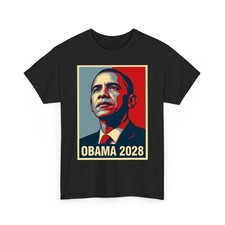 Maglietta unisex Obama 2028