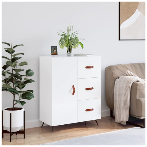 Credenza bianco lucido - bianco,
