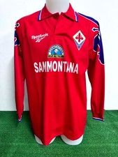 MAGLIA FIORENTINA NO MATCH WORN ISSUE SHIRT JERSEY VINTAGE CAMISETA 1995/1996