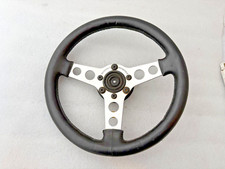 Volante Indianapolis volante sportivo 33 cm mozzo mozzo mozzo d'epoca Fiat 127 nuovo NOS