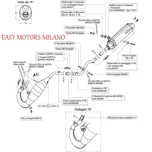 3260 marmitta scarico - marmitta,
