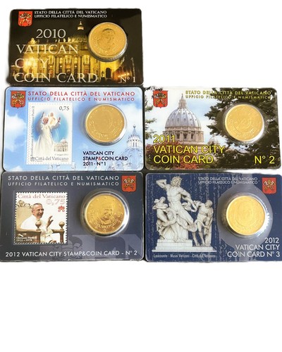 Vaticano coin card - -,