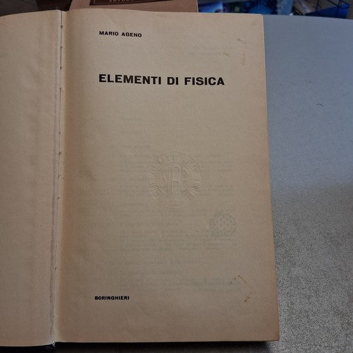 Elementi fisica mario - di, fisica,