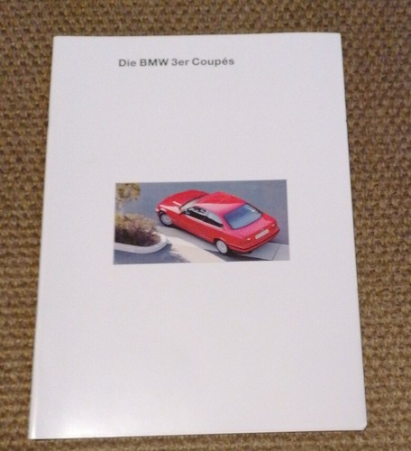 Autoprospekt die bmw 3er - die,