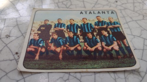 Figurina squadra atalanta - figurina,