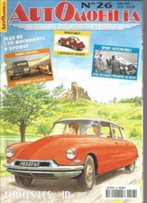 AUTOMOBILIA N°26 TOUTES LES