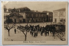 Cartolina Siderno Marina piazza Partosalvo animata Reggio paesaggistica T12
